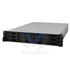 SYNOLOGY SAN-Double-Contrôleur 12bay Xeon D-1521 4-cores 8GB 2xRJ45 1x10Gb-BaseT-RJ45 36M UC3200